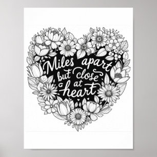 Romantische Quote Liefde Quote Volwassen Kleuren Poster