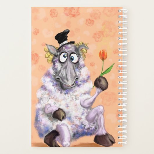 Romantische Ram Planner Grappig (Achterkant)