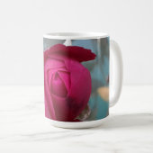 Romantische Red Rose Classic Koffiemok (Voorkant rechts)