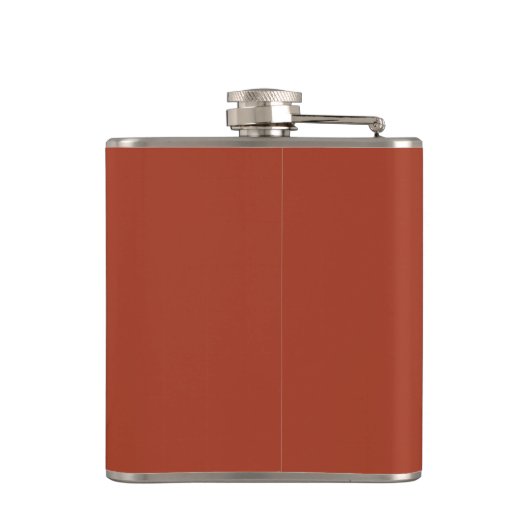 Romantische Red Rust Shabby Chic Mr. Wedding Flask Heupfles (Achterkant)