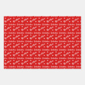 Romantische Reds Inpakpapier Vel (Voorkant 3)