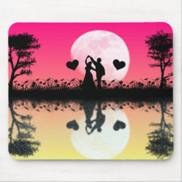 Romantische Reflecties - Mousepad Muismat