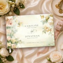 Romantische Regency bloem Franse tuin bruiloft