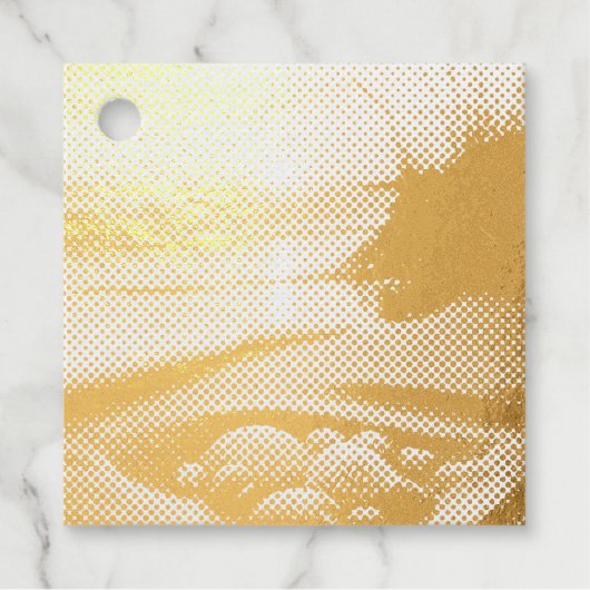 Romantische regendag bedankjes labels (Voorkant)