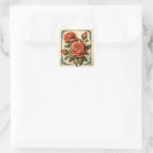 Romantische Retro Stempel Stickers (Tas)