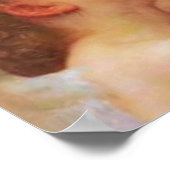 Romantische Reverie - Eerste Kus door Bouguereau" Poster (Hoek)