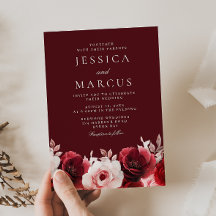 Romantische rode elegantie Rozen bruiloft