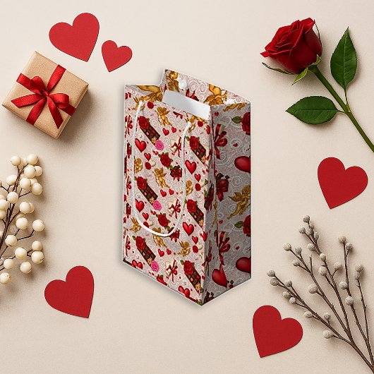 Romantische Rode Hart Valentijn Klein Cadeauzakje