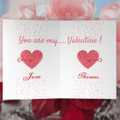  Romantische Rode Liefde Hart Valentijnsdag Feestdagen Kaart