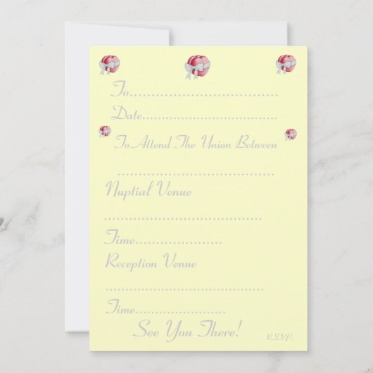 romantische rode liefde hart witte boeg bruiloft kaart (Achterkant)