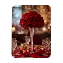 Romantische Rode Roos Valentijns Decoratie Foto