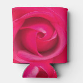 Romantische rode roze roos kan koeler (Achterkant)