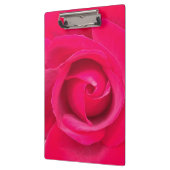 Romantische Rode Roze Roos Klembord (Links)