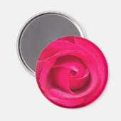 Romantische rode roze roos magneet (Voorkant / Achterkant)
