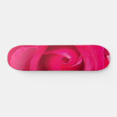 Romantische rode roze roos skateboard (Horizontaal)