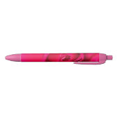 Romantische rode roze roos v2 zwarte inkt pen (Bodem)