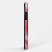 Romantische Rode Roze Waterdruppels Persoonlijk Case-Mate iPhone Case (Achterkant/rechts)