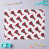 Romantische rode rozen bloemboeket tissuepapier (Craft)