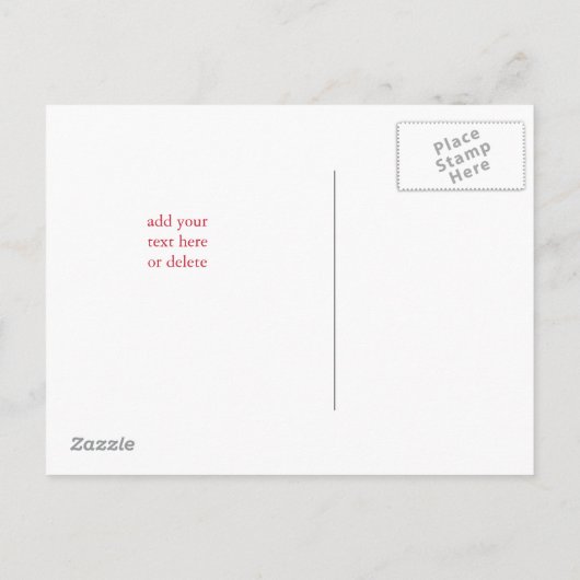 Romantische Rode Rozen Bruidsmeisje Ansichtkaart Uitnodiging Briefkaart (Achterkant)