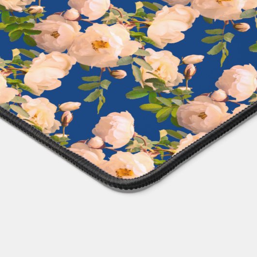 Romantische rode rozen bureaumat (Hoek)