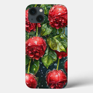 Romantische Rode rozen Elegant Bloemengeschenk voo Case-Mate iPhone Case