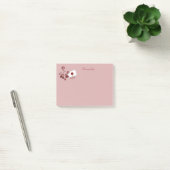 Romantische rode rozen en envelopzegel personalise post-it® notes (Kantoor)