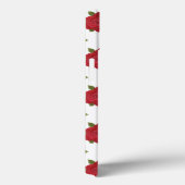 Romantische rode rozen op witte aangepaste iPad mi Case-Mate iPhone Case (Achterkant / Rechts)