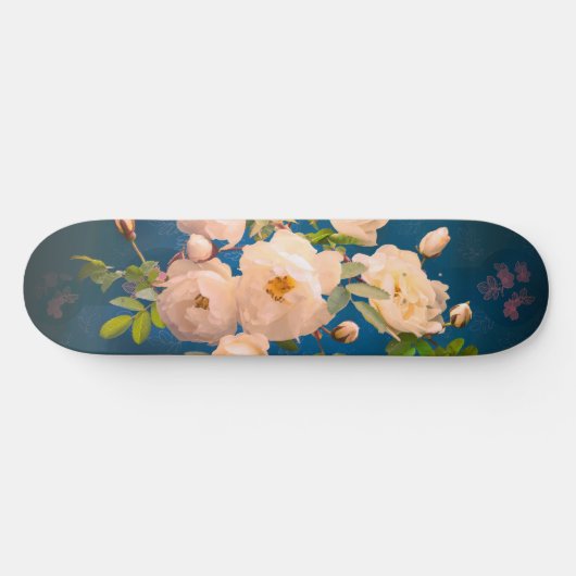 Romantische rode rozen persoonlijk skateboard (Horizontaal)