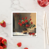 Romantische rode rozen servet (Insitu)