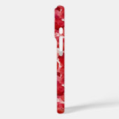 Romantische rode rozenblaadjes bloem Case-Mate iPhone case (Achterkant / Links)