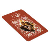 Romantische roest 50 Jubileum fotomagneet Magneet (Rechterzijde)