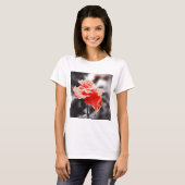 Romantische Roos bloemen #2 T-shirt (Voorkant volledig)
