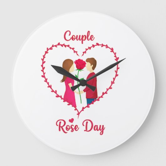 Romantische Roos Dag 2025 🌹💑 | Liefde bloeit als Grote Klok (Voorkant)