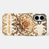 "Romantische Roos Elegantie" Case-Mate iPhone Case (Achterkant (horizontaal))