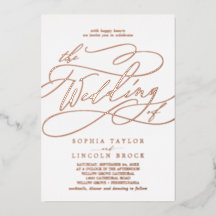 Romantische Roos goudolie laait het huwelijk van