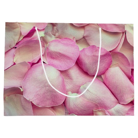 Romantische Roos Groot Cadeauzakje (Achterkant)