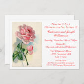 Romantische Roos Knop Bloem Aangepaste Verjaardags Kaart (Voorkant / Achterkant)