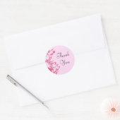 Romantische Roos wijnstokken dank u Stickers (Envelop)