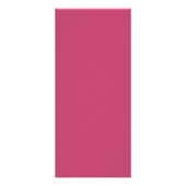 Romantische roze bloemen. Fuchsia bruiloft diner m Reclamekaart (Achterkant)