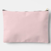 Romantische roze bloemen groen etui (Achterkant)