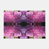 Romantische roze bloemenelegante hortensia's deurmat (Voorkant)