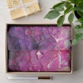Romantische roze bloemenelegante hortensia's tissuepapier (Geschenk)