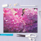 Romantische roze bloemenelegante hortensia's tissuepapier (Craft)