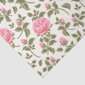 Romantische roze bloementuin Trendy Decoupage Tissuepapier (Detail)