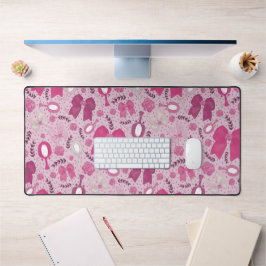 Romantische Roze Bogen en Rozen Bureaumat