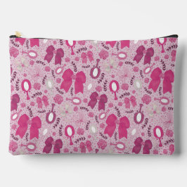 Romantische Roze Bogen en Rozen Etui