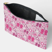 Romantische Roze Bogen en Rozen Etui (Open)