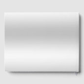 Romantische Roze Boog & Zilveren Glitter Bruiloft Gastenboek (Achterkant)