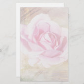 Romantische Roze Briefpapier (Voorkant / Achterkant)