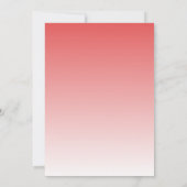 Romantische Roze Elegante Foto Bedankkaart (Achterkant)